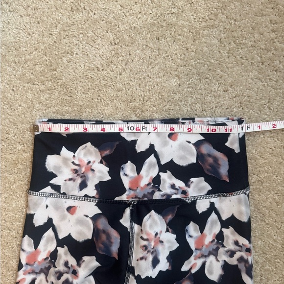 Zobha black floral leggings, Small - Picture 3 of 6